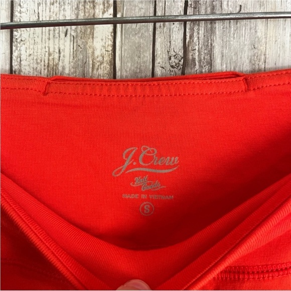 J. Crew Orange Cropped Leggings - Picture 6 of 7